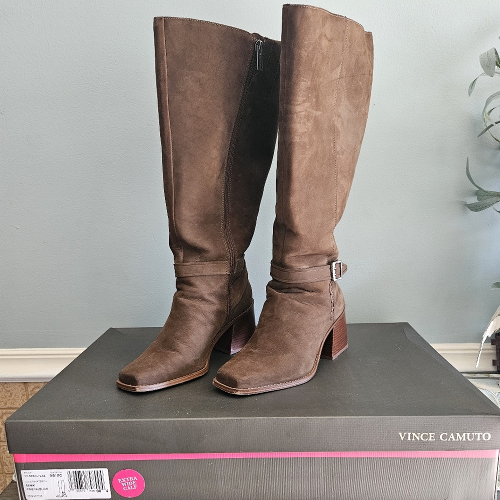 9W Extra Wide Calf Boots
